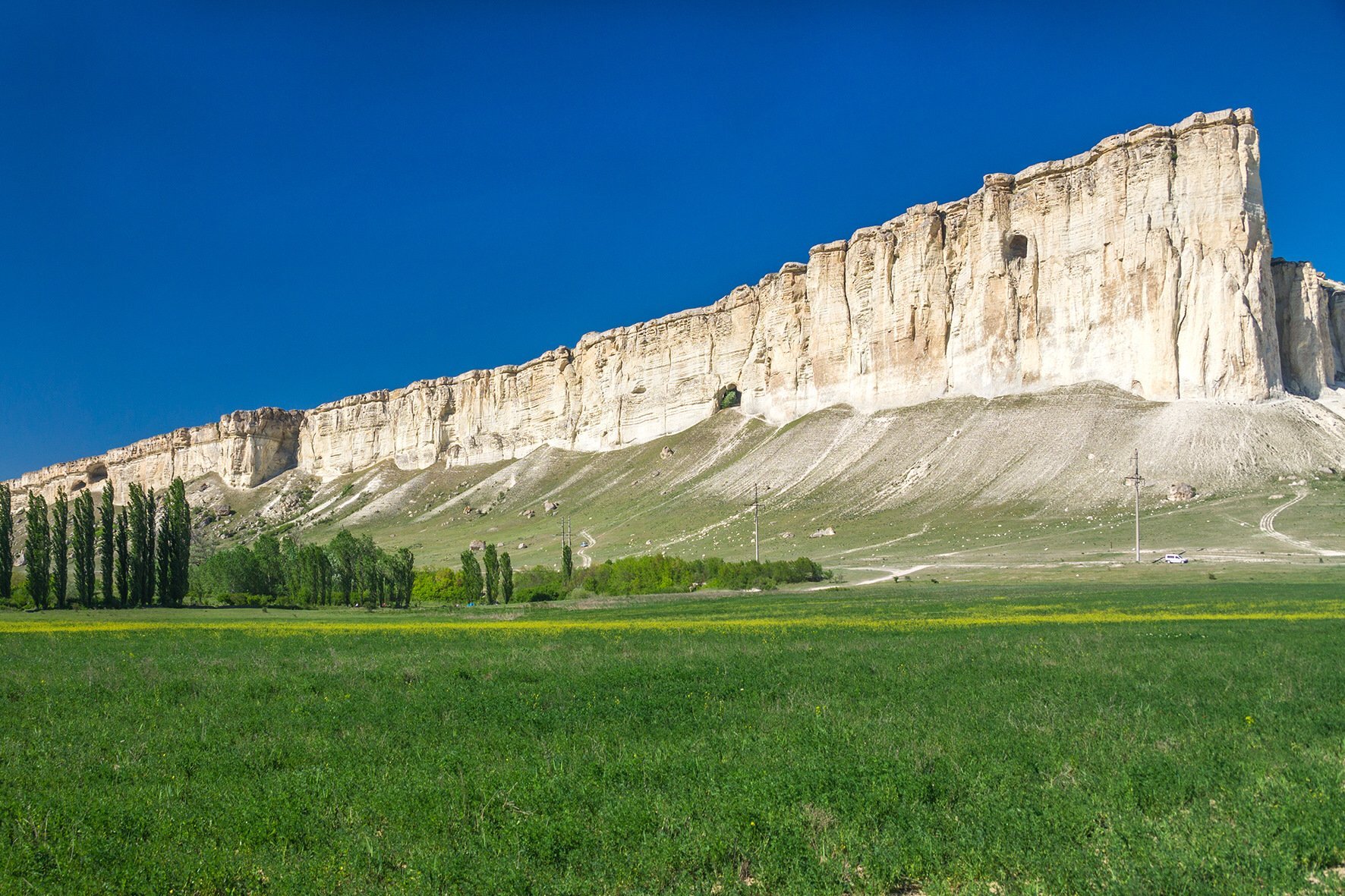 Скала Ак-Кая в Крыму